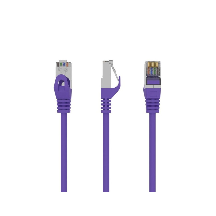 Gembird cable de red ftp cat6 awg24 0.50m purpura