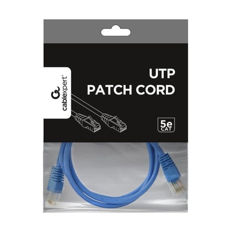 Gembird cable de red utp cat5e 1.50m azul