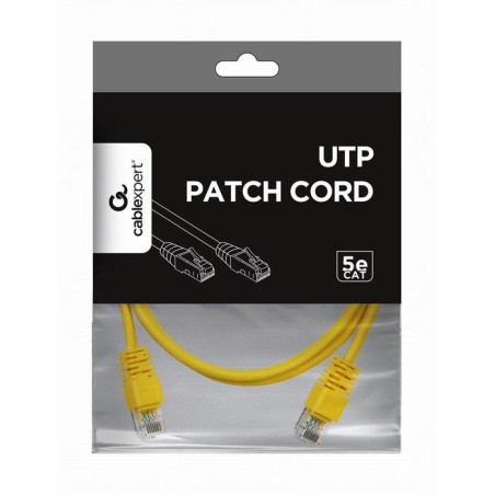 Gembird cable de red utp cat5e 2m amarillo