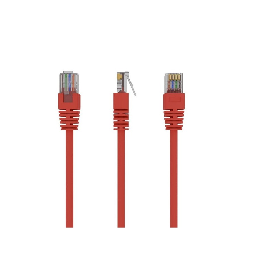Gembird cable de red utp cat5e 2m rojo