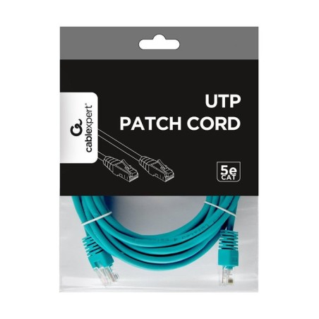 Gembird cable de red utp cat5e  5m verde