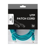 Gembird cable de red utp cat5e  5m verde