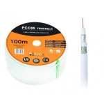 Cable coaxial libox pcc80 0 8mm cu 100m hilo