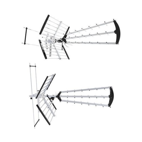 Libox lb2000 antena de televisión exterior dual 32 db