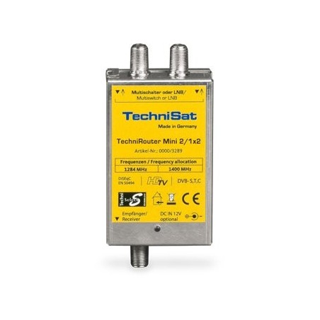 Technisat technirouter mini 2/1x2, multiconmutador