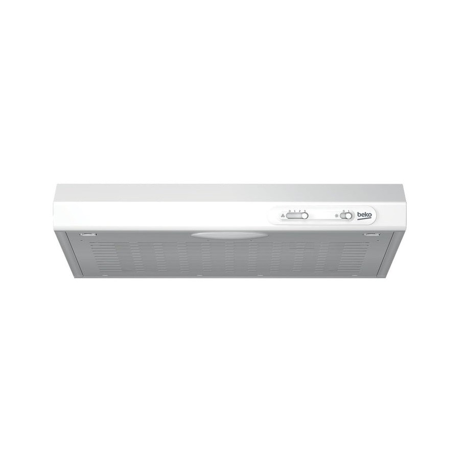 Campana extractora bajo armario beko cfb 5310 w 125 m3 / h 500 mm color blanco