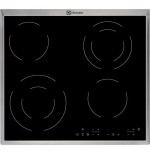 Placa de cocción electrolux ehf6342xok negro empotrable cerámica 4 zona (s)