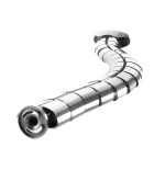 Logilink organizador de cables vertical con soporte 720x75mm altura ajustable
