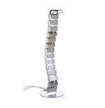 Logilink organizador de cables vertical rectangular con base  800x68mm altura ajustable