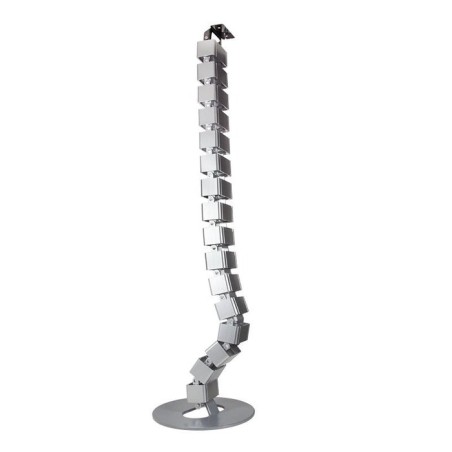 Logilink organizador de cables vertical rectangular con base  800x68mm altura ajustable