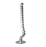 Logilink organizador de cables vertical rectangular con base  800x68mm altura ajustable