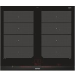 Siemens ex675lxc1e hobs negro, acero inoxidable integrado con placa de inducción 4 zona(s)