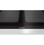 Siemens ex675lxc1e hobs negro, acero inoxidable integrado con placa de inducción 4 zona(s)