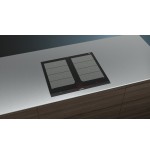 Siemens ex675lxc1e hobs negro, acero inoxidable integrado con placa de inducción 4 zona(s)