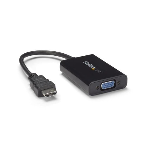 Startech cable adaptador hdmi a vga activo 1920 x 1080  720p1080p  negro