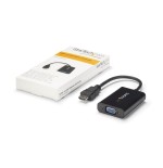 Startech cable adaptador hdmi a vga activo 1920 x 1080  720p1080p  negro