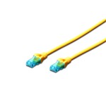 Digitus 2m cat5e u/utp cable de red u/utp (utp) amarillo