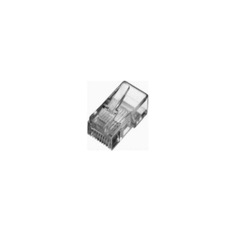 Assmann conector modular rj45 cat. 5e, sin blindaje, 8p8c 100 piezas