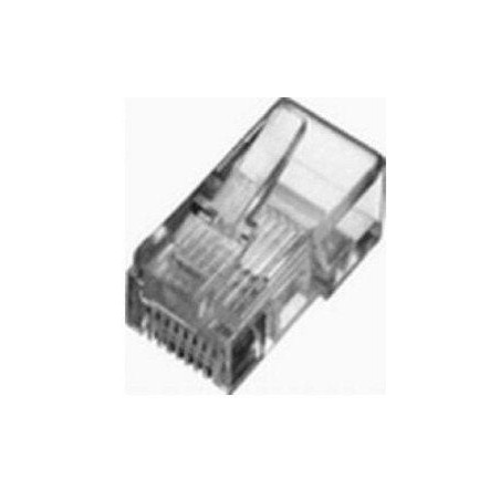 Assmann conector modular rj45 cat. 5e, sin blindaje, 8p8c 100 piezas