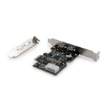 Tarjeta expansion digitus pci express firewire 3 puerto 2x externo + 1x interior