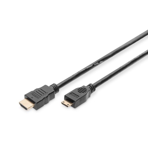 Assmann hdmi 1.3 highspeed connection cable hdmi a m /minihdmi c m 3m black