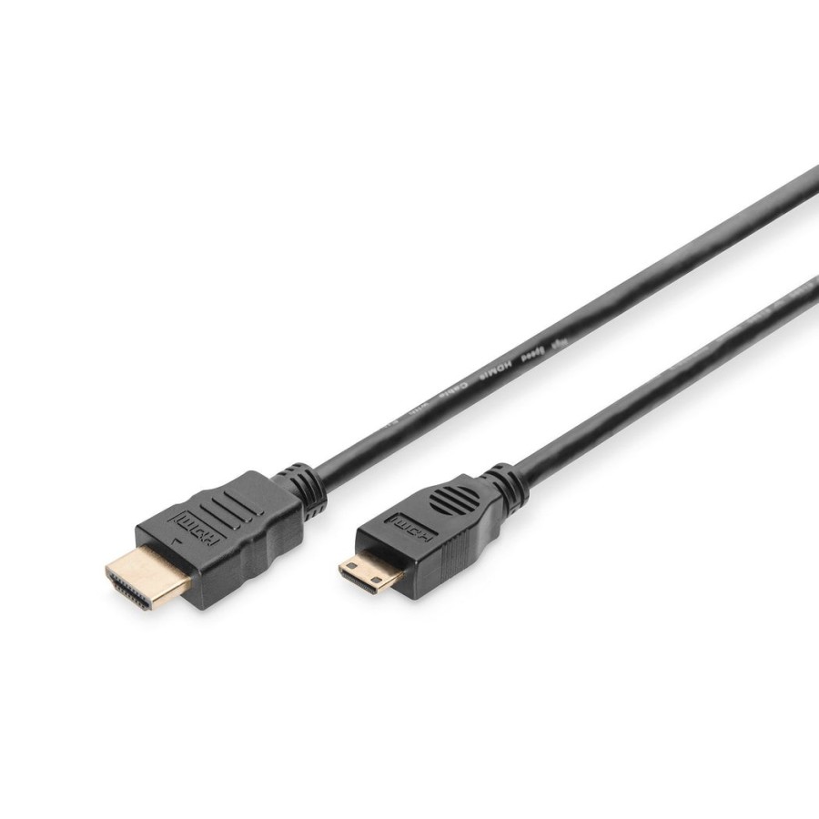Assmann hdmi 1.3 highspeed connection cable hdmi a m /minihdmi c m 3m black