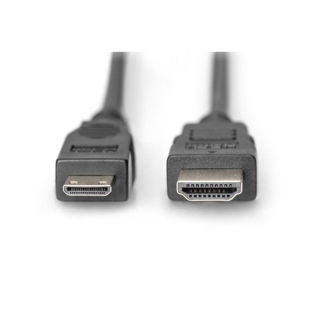 Assmann hdmi 1.3 highspeed connection cable hdmi a m /minihdmi c m 3m black