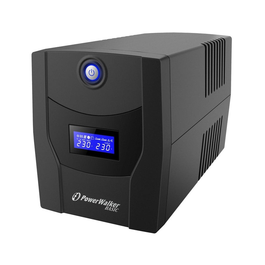 Power walker ups line-interactive 2200va stl fr 4x pl 230v, rj11/45 in/out, usb