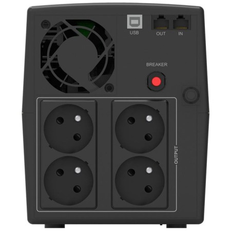 Power walker ups line-interactive 2200va stl fr 4x pl 230v, rj11/45 in/out, usb