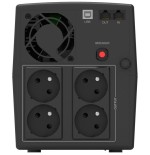 Power walker ups line-interactive 2200va stl fr 4x pl 230v, rj11/45 in/out, usb
