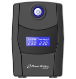 Power walker ups line-interactive 600va stl fr 2x pl 230v, rj11/45 in/out, usb