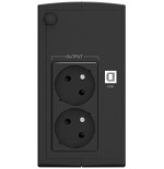 Power walker ups line-interactive 850va sb fr, 2x pl 230v, usb