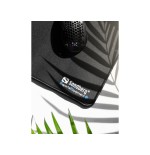 Alfombrilla de raton sandberg gaming 45 x 40 cm, negro