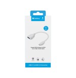 Sandberg adaptador usb-c - usb 3.0 blanco