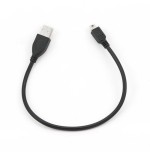 Gembird cable usb 2.0 a mini-usb 0.30m negro