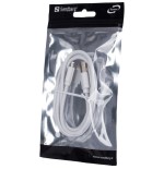 Sandberg saver cable de carga de sincronización micro usb de 1 m