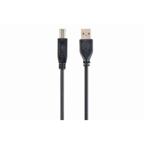 Gembird cable usb 2.0 tipo a/b m/m 4.50m (impresora) negro