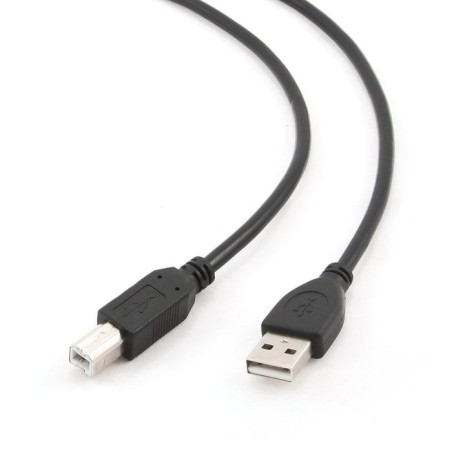 Gembird cable usb 2.0 tipo a/b m/m 4.50m (impresora) negro