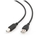 Gembird cable usb 2.0 tipo a/b m/m 4.50m (impresora) negro