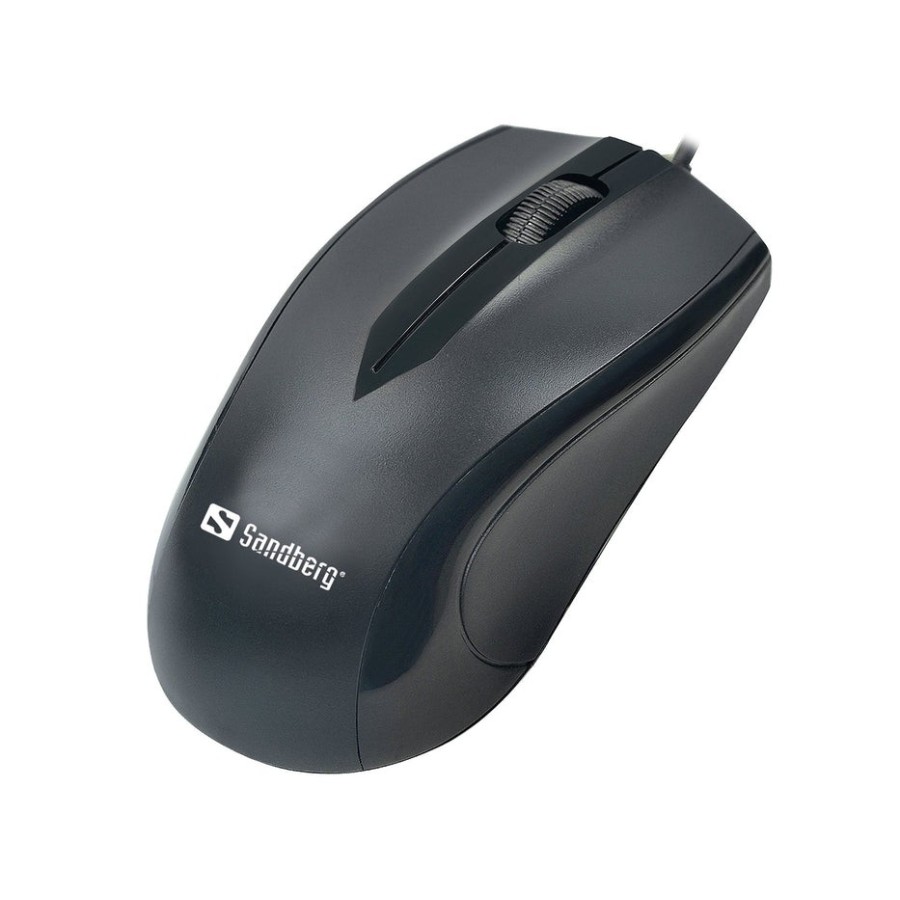 Raton sandberg usb 3 botones negro