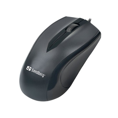 Raton sandberg usb 3 botones negro
