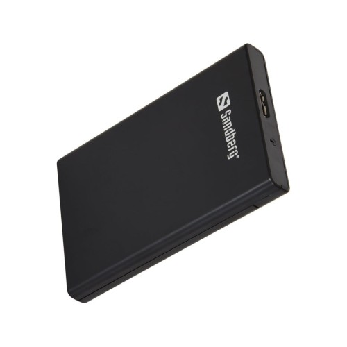 Sandberg usb 3.0 to sata box 2.5'', caja de disco duro/ssd, 2.5", sata, 5 gbit/s, negro