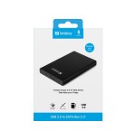 Sandberg usb 3.0 to sata box 2.5'', caja de disco duro/ssd, 2.5", sata, 5 gbit/s, negro