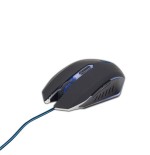 Gembird raton gaming 2400dpi 6 botones usb 1.30m led azul musg-001-b
