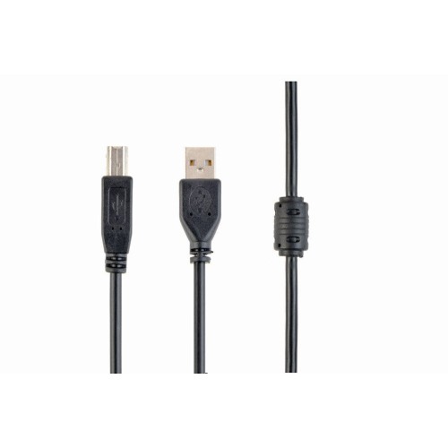 Premium quality usb 2.0 a-plug b-plug 6ft ferrite