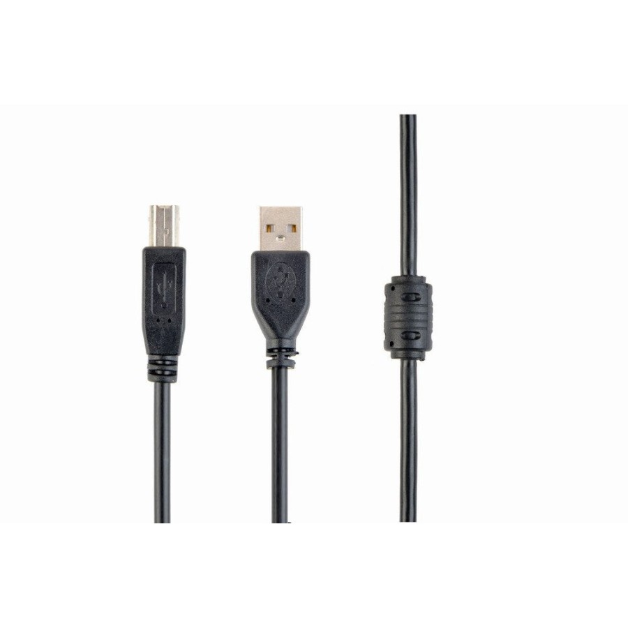 Premium quality usb 2.0 a-plug b-plug 6ft ferrite