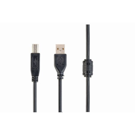 Premium quality usb 2.0 a-plug b-plug 6ft ferrite