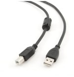 Premium quality usb 2.0 a-plug b-plug 6ft ferrite