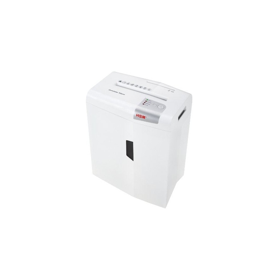 Hsm x6pro triturador de papel corte en partículas 22 cm 58 db plata, blanco