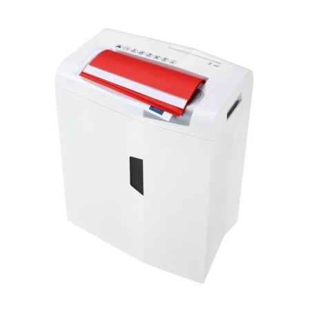 Hsm x6pro triturador de papel corte en partículas 22 cm 58 db plata, blanco